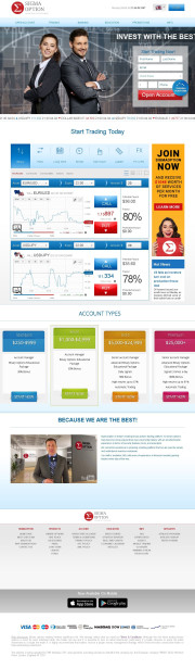 SigmaOption Home Page Screenshot