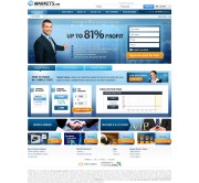 XPMarkets Home Page Screenshot