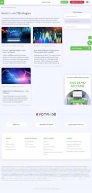 Evotrade Trading Platform Screenshot