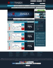 GEOtradex Home Page Screenshot