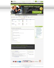 Global Option Home Page Screenshot