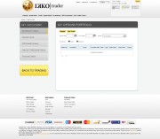 IkkoTrader Trading Platform Screenshot