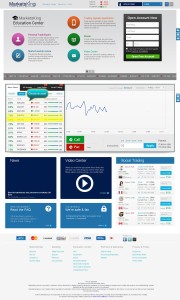 MarketsKing Home Page Screenshot