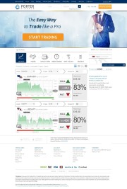 Porter Finance Home Page Screenshot