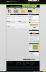 TradeSmarter (Not a Broker) Home Page Screenshot