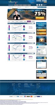 TradersRoom Home Page Screenshot
