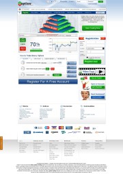 iOption Home Page Screenshot