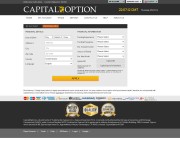 CapitalOption Trading Platform Screenshot