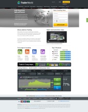 TraderWorld (Inactive) Home Page Screenshot