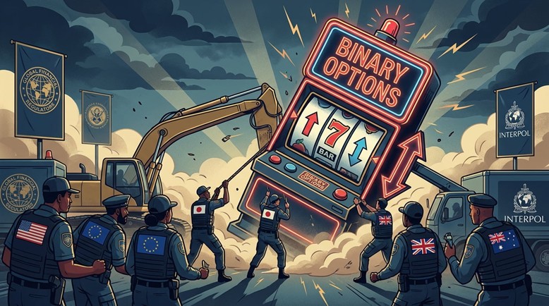 Global regulatory crackdown on binary options