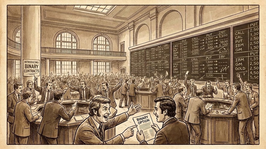 Exchange-traded binary options in Chicago