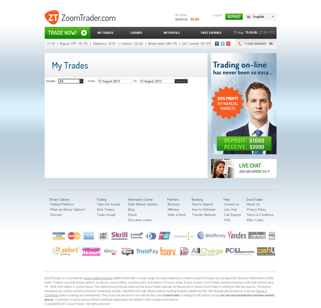 Is trading binary options legal in canada